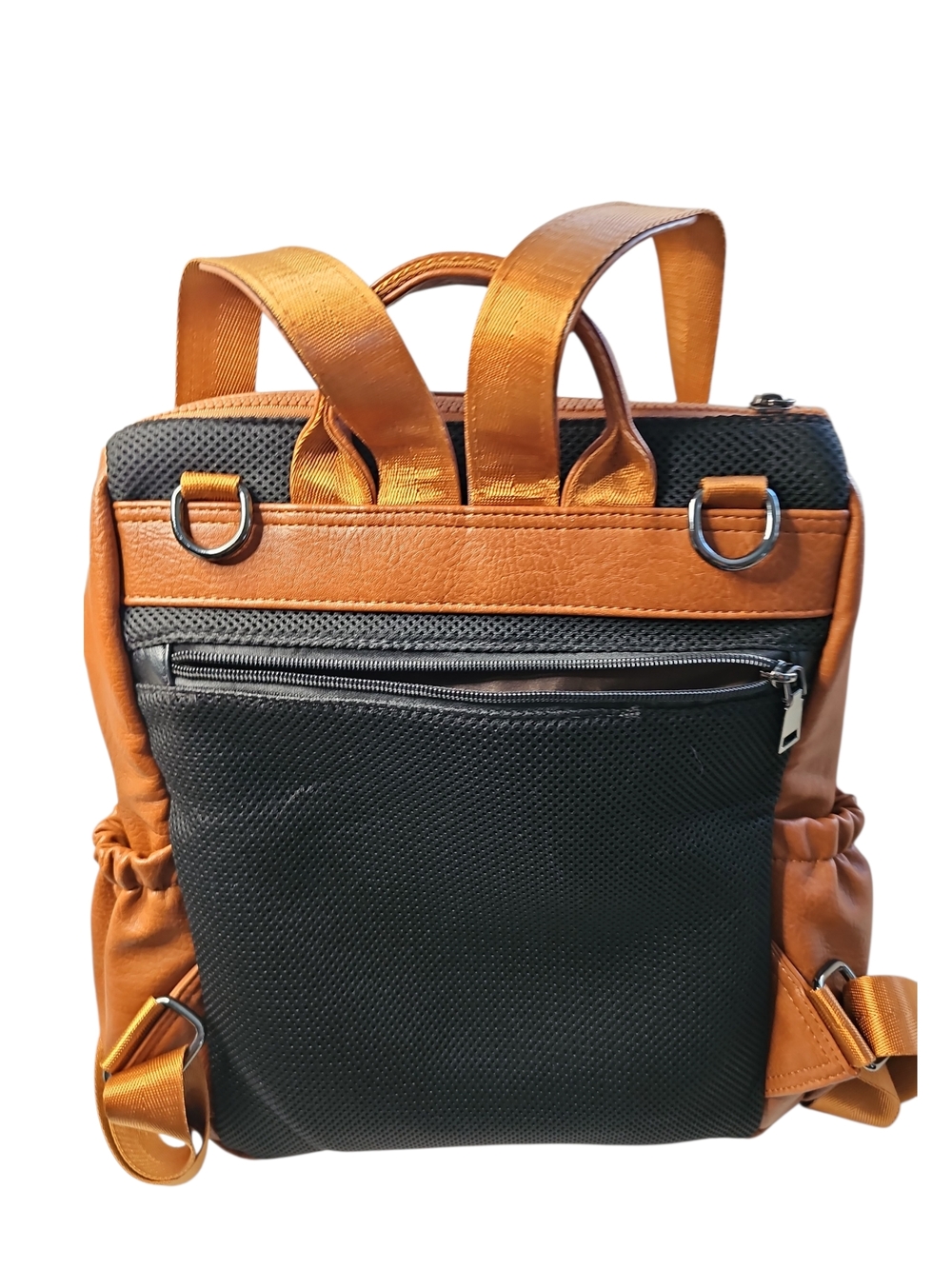Unbranded Faux Leather Backpack - Classic Daypack - Picture 6 of 6